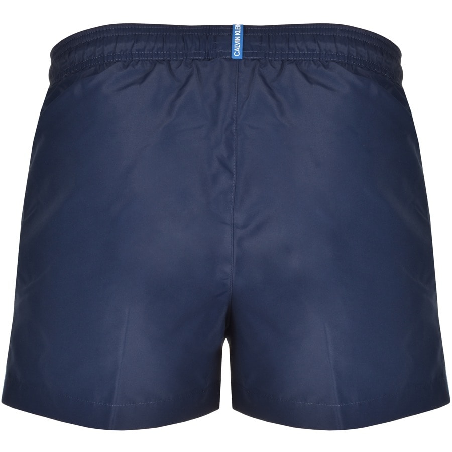 Alternative Image for ProductCalvin Klein Logo Swim Shorts Navy2